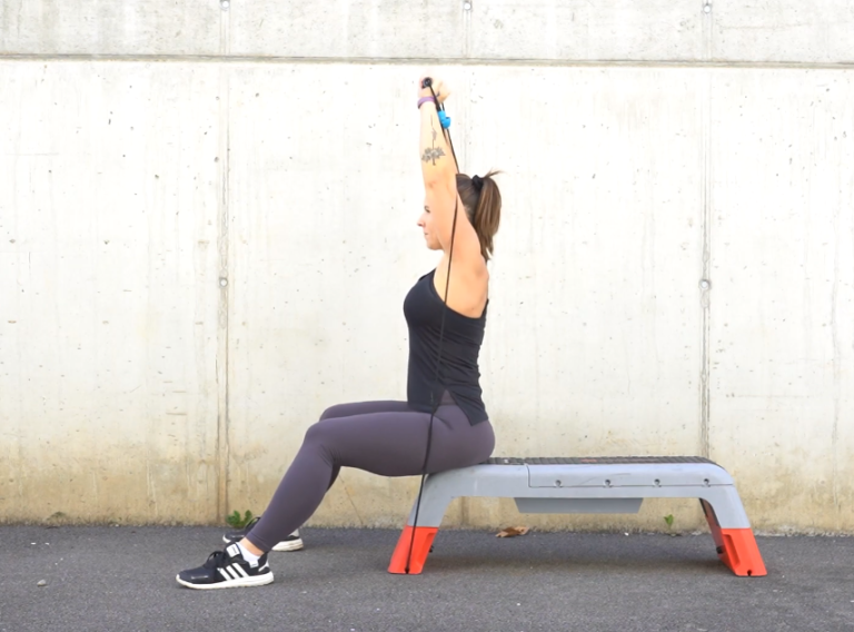 Tréning so stepom Reebok a expandermi